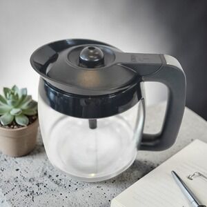 Ninja Coffee Maker Carafe Pot + Locking Lid for Replacement - CE250 CE200 CE201